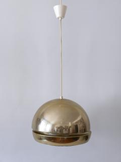 Amazing Mid Century Modern Aluminium Pendant Lamp or Hanging Light Sweden 1960s - 3625004