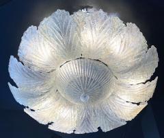 Amazing Murano Glass Leave Flush Mount or Ceiling Light - 2967043