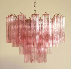 Amazing Pink Tronchi Murano Glass Chandelier - 3311518