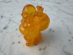 Amber 3 5 Buddha Figurine - 4519092