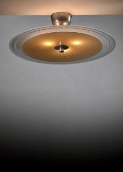 Amber glass ceiling lamp - 4090072