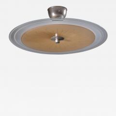Amber glass ceiling lamp - 4091651