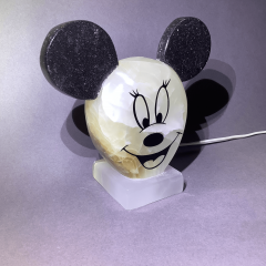 Ambient Mickey Mouse Light made from Onyx - 2387684