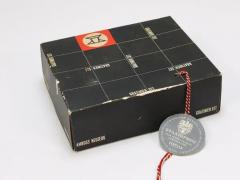 Amboss Austria 2x Carl Aub ck Pan Serving Tray Amboss 2060 Flatware Original Box 1950s - 4066570