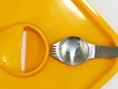 Amboss Austria 3 Amboss Party Palette Spork Sets Plate Spoon Fork Austria 1970s - 4063140
