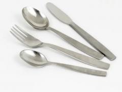 Amboss Austria Amboss Austria 2050 Modernist Flatware Cutlery for Six by Helmut Alder 1950s - 4041996