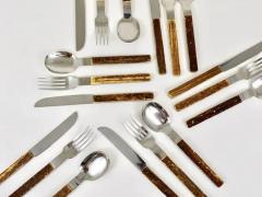 Amboss Austria Amboss Austria Mid Century Flatware Cutlery with Antler Handles for Six Persons - 4050103