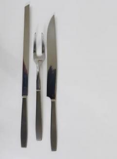 Amboss Austria Boxed Helmut Alder Amboss 2050 Carving Knives and Fork Austria 1950s - 4050345
