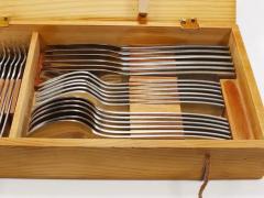 Amboss Austria Boxed Helmut Alder Amboss 2050 Flatware Cutlery for Six 30 pcs Austria 1950s - 4066735
