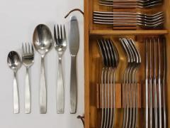 Amboss Austria Boxed Helmut Alder Amboss 2050 Flatware Cutlery for Six 30 pcs Austria 1950s - 4066770