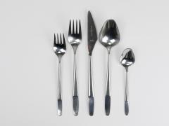 Amboss Austria Helmut Alder Amboss Austria 2070 Flatware Cutlery for Six Persons 1960s - 4554804