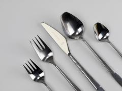 Amboss Austria Helmut Alder Amboss Austria 2070 Flatware Cutlery for Six Persons 1960s - 4554805
