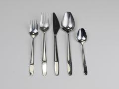 Amboss Austria Helmut Alder Amboss Austria 2070 Flatware Cutlery for Six Persons 1960s - 4554806