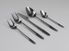 Amboss Austria Helmut Alder Amboss Austria 2070 Flatware Cutlery for Six Persons 1960s - 4554811