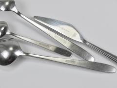 Amboss Austria Helmut Alder Amboss Austria 2070 Flatware Cutlery for Six Persons 1960s - 4554818