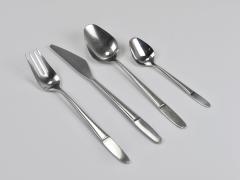 Amboss Austria Helmut Alder Amboss Austria 2070 Flatware Cutlery for Six Persons 1960s - 4554820