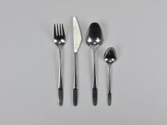 Amboss Austria Helmut Alder Amboss Austria 2070 Flatware Cutlery for Six Persons 1960s - 4554822