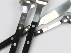 Amboss Austria Helmut Alder Amboss Austria 2300 Flatware Cutlery for Six Persons 1970s - 4557516