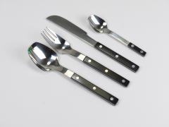 Amboss Austria Helmut Alder Amboss Austria 2300 Flatware Cutlery for Six Persons 1970s - 4557517