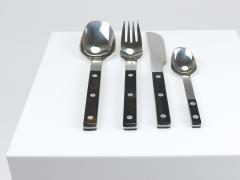 Amboss Austria Helmut Alder Amboss Austria 2300 Flatware Cutlery for Six Persons 1970s - 4557520
