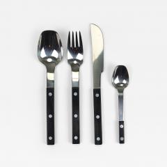 Amboss Austria Helmut Alder Amboss Austria 2300 Flatware Cutlery for Six Persons 1970s - 4558380