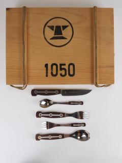 Amboss Austria Unused Boxed Amboss 1050 Flatware 32 Pieces 6 Persons Austria 1950s - 4662478