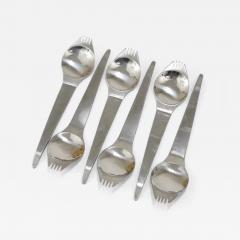 Amboss Austria Up to 7 Midcentury Party Spork Spoon Fork Flatware G ffel by Amboss Austria - 4065414