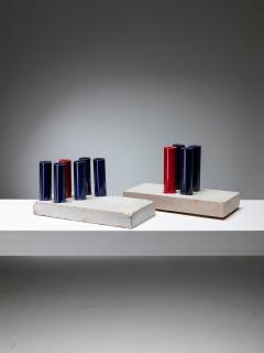 Ambrogio Pozzi Set of Two Tubi Tubi Centerpieces by Ambrogio Pozzi - 4724610