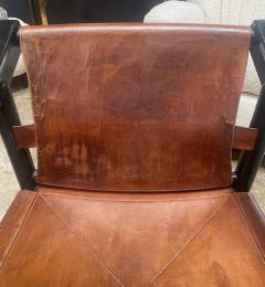 Amedeo Cassina 1960s Vico Magistretti for Cassina Armchair in Leather - 2614257