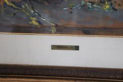 Amedeo Merello Italian Oil Painting on board Amedeo Merello Still life with Mushrooms - 3262615