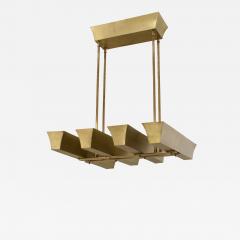 American 1940s Brass Chandelier - 470645