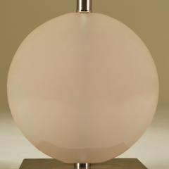 American 1950s pale pink jewel lamp - 2709054