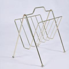 American 1970s brass magazine rack - 1469776