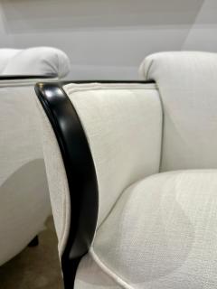 American 40s Designer Art Deco Armchairs Pair - 4641297