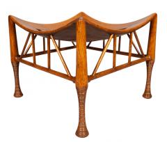 American Aesthetic Oak Thebes Stool - 3738647