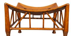 American Aesthetic Oak Thebes Stool - 3738651