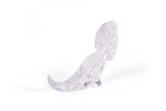 American Art Deco Cornucopia Crystal Perfume Bottle - 4672009