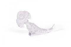 American Art Deco Cornucopia Crystal Perfume Bottle - 4672013