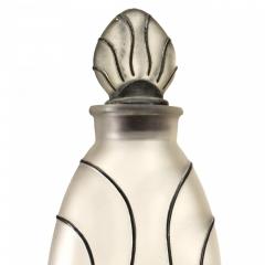 American Art Deco Frosted Glass Perfume Bottles - 4674451