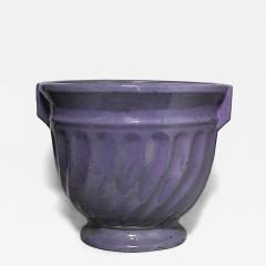 American Art Deco Purple Flower Pot - 4695140