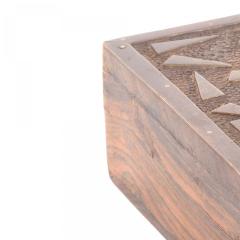 American Art Deco Rosewood and Brass Box - 4675355