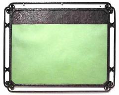 American Art Deco Wrought Iron Desk Blotter - 4667622