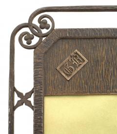 American Art Deco Wrought Iron Desk Blotter - 4667623