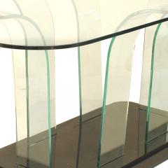 American Art Moderne Glass Dining Table - 4652688
