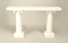 American Art Moderne Plaster Console Table - 1379152