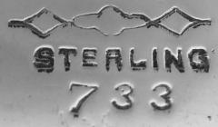 American Art Nouveau Paperclip with Long Tressed Nymph - 3986493