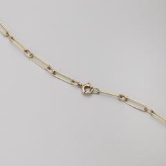 American Arts Crafts Moonstone Gold Necklace - 4456684