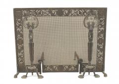 American Arts and Crafts Fireplace Andirons - 4522247