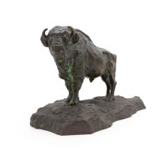 American Bronze Buffalo Figure - 4630592