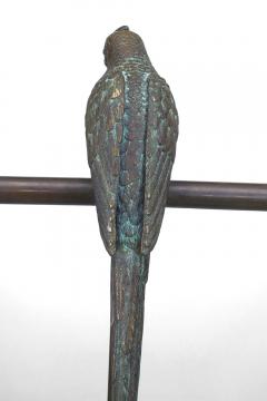 American Bronze Parrot Candelabra - 4322573